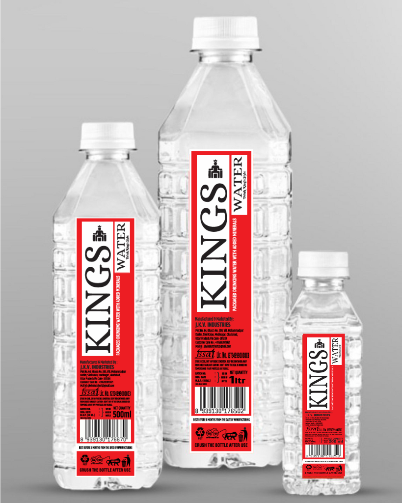Kings Water Premium Bottle